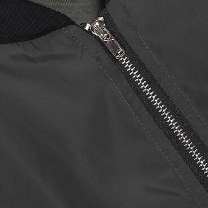 Veste d'été légère pour femmes - Ilaria, bomber mode en vert, noir et rouge 6