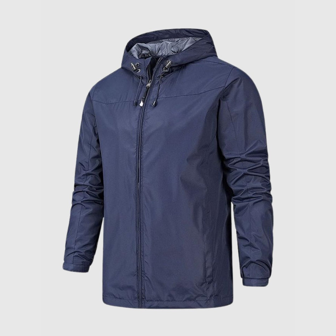 Veste de Sport Imperméable en Polyester, Confort Respirant, Idéale pour l'Automne - Coupe Standard 0