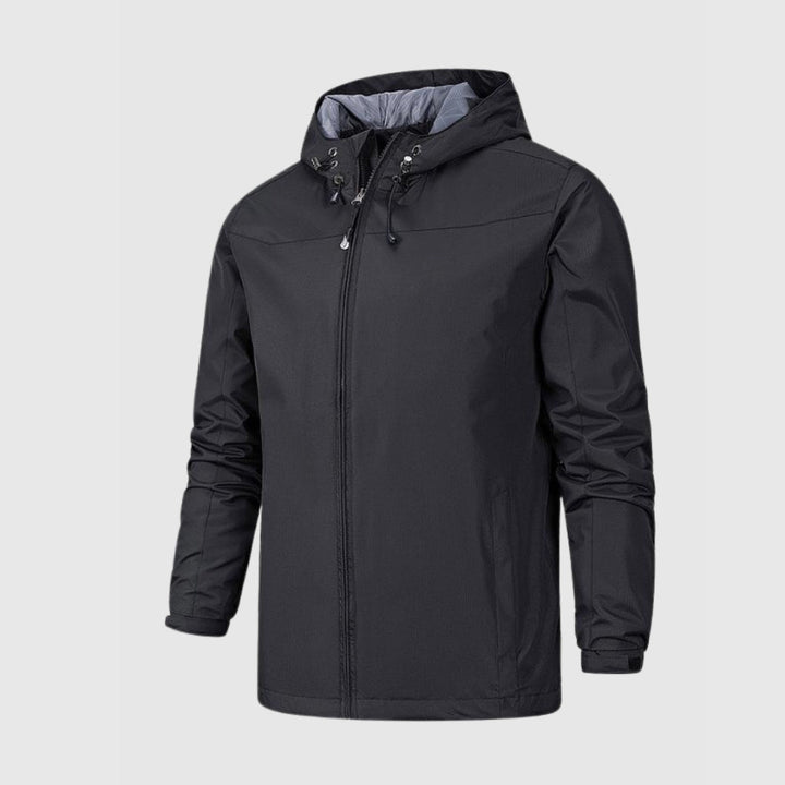 Veste de Sport Imperméable en Polyester, Confort Respirant, Idéale pour l'Automne - Coupe Standard 1