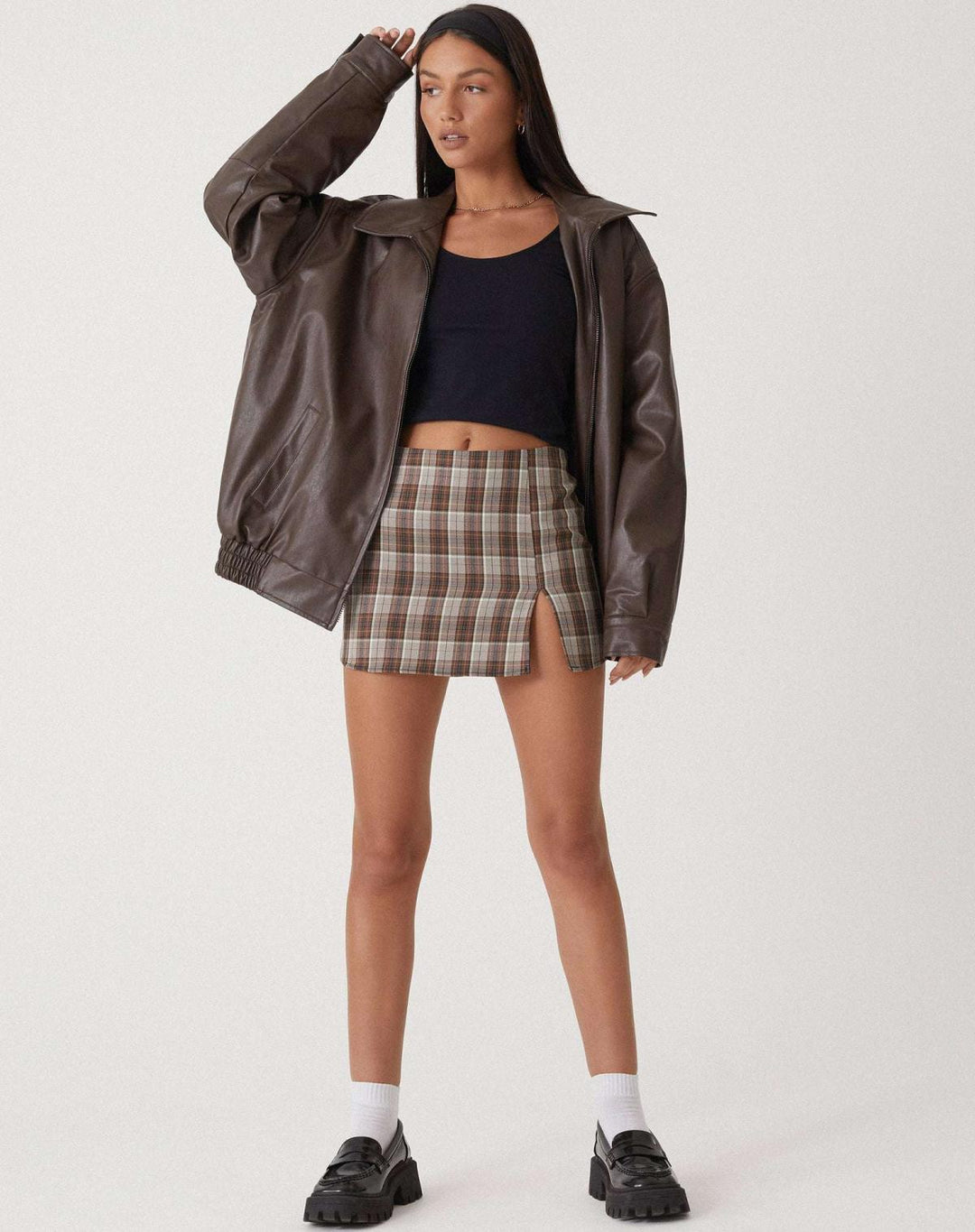 Veste en Cuir Oversize Femme – Élégante et Confortable, Style Chic, Plusieurs Tailles Disponibles 3