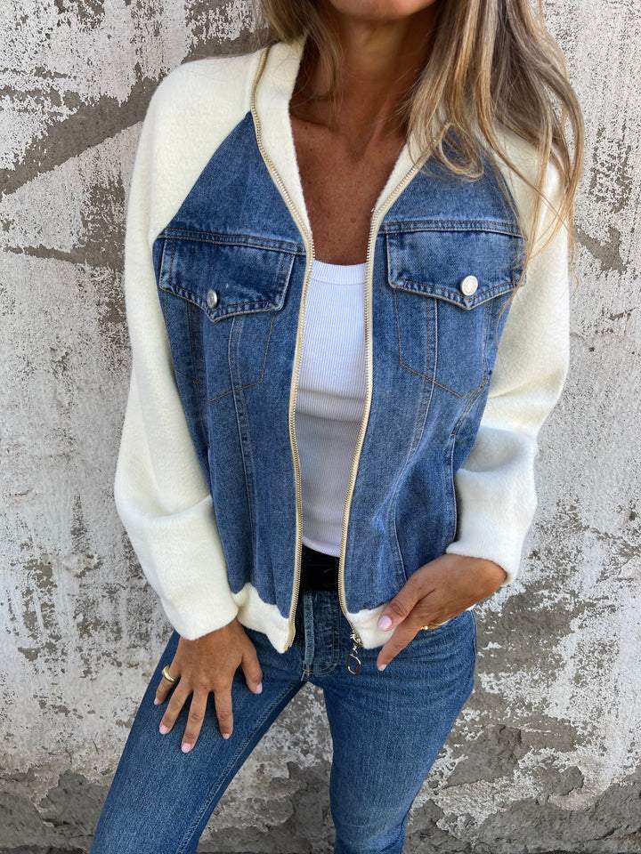 Veste en Jean Élégante et Confortable pour Femme – Style Classique et Tendance 1