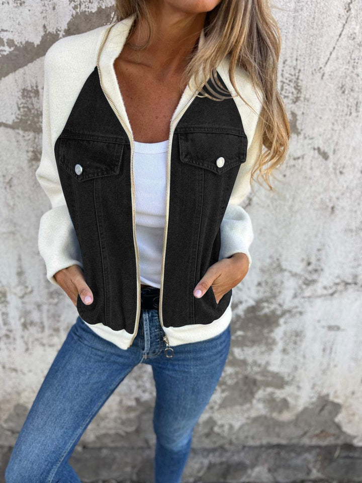 Veste en Jean Élégante et Confortable pour Femme – Style Classique et Tendance 4