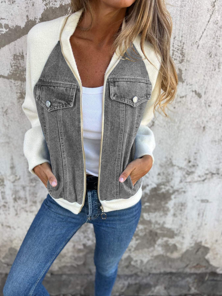 Veste en Jean Élégante et Confortable pour Femme – Style Classique et Tendance 5