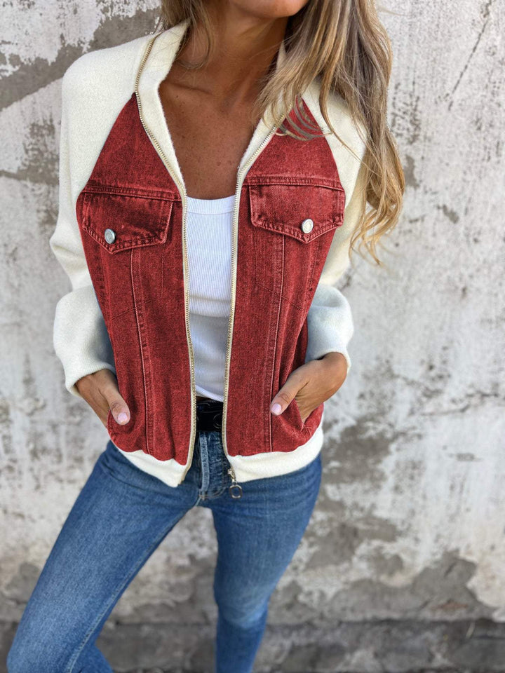 Veste en Jean Élégante et Confortable pour Femme – Style Classique et Tendance 7