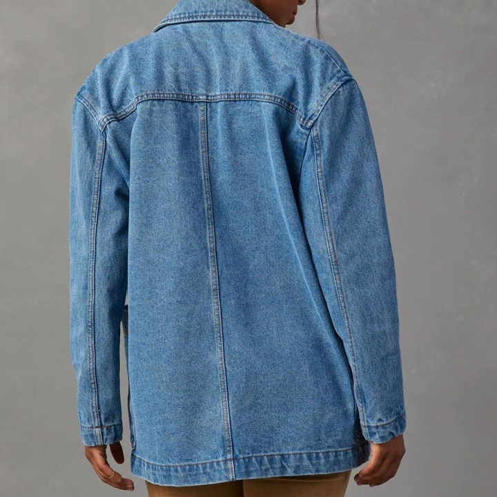 Veste en Jean Femme Légère et Élégante pour le Printemps et l'Été – Denim Stylé 4