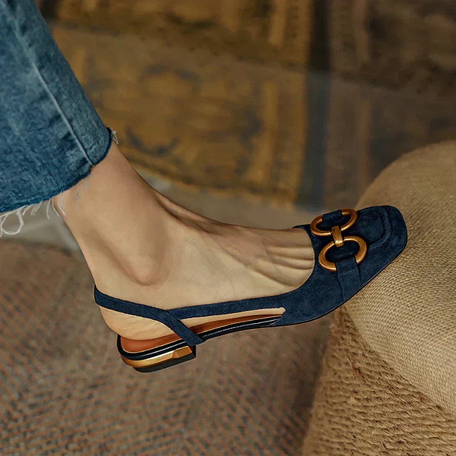 Sandales Femme Orthopédiques Confortables avec Semelle Amortissante et Boucle Réglable - Disponibles en Noir, Beige, Bleu 2