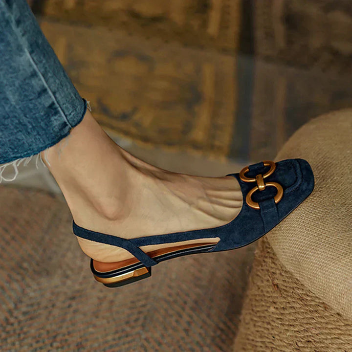 Sandales Femme Orthopédiques Confortables avec Semelle Amortissante et Boucle Réglable - Disponibles en Noir, Beige, Bleu 2