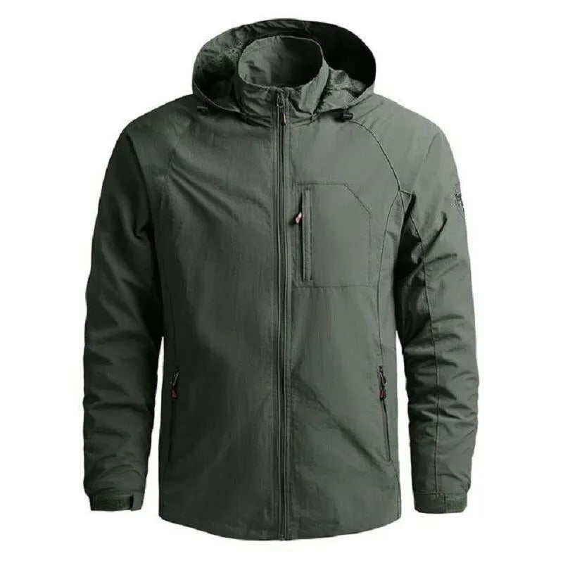 Veste Homme Imperméable et Respirante d'Été – Confort et Style pour le Printemps-4
