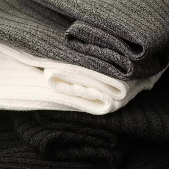 Pull Zippé Homme en Coton et Acrylique, Col Zippé Élégant, Confort Idéal pour Toutes Occasions-6