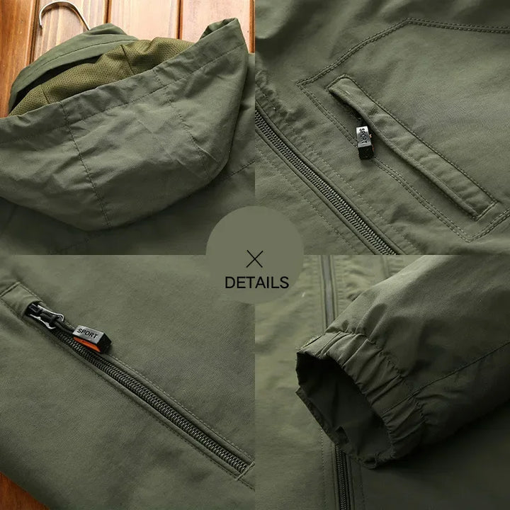 Veste Homme Imperméable et Respirante – Confort et Style pour le Printemps