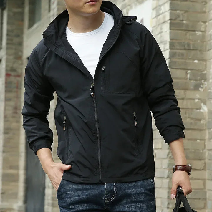 Veste Homme Imperméable et Respirante – Confort et Style pour le Printemps