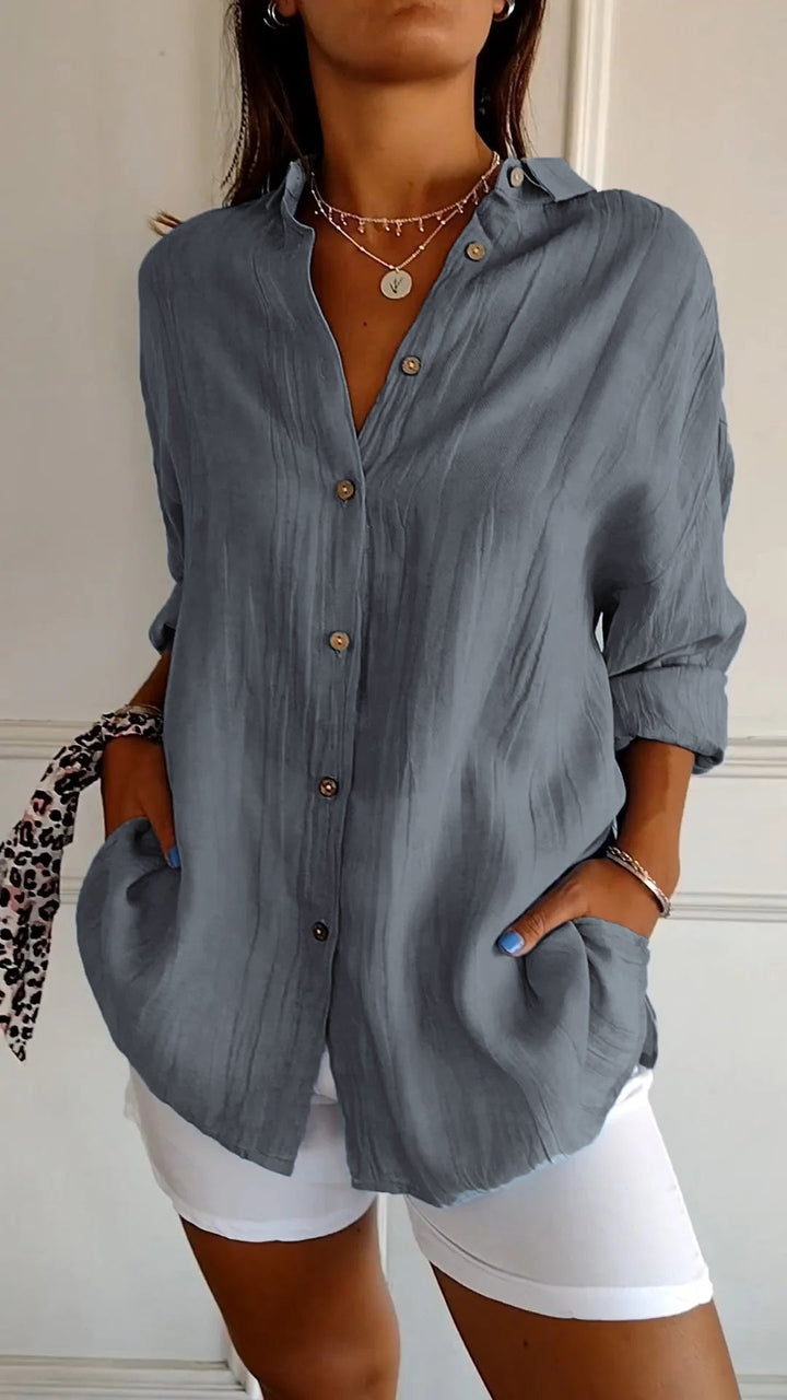 Variant image for Chemisier Femme Chic en Tissu Confortable – Élégant et Polyvalent pour Toutes Occasions-57