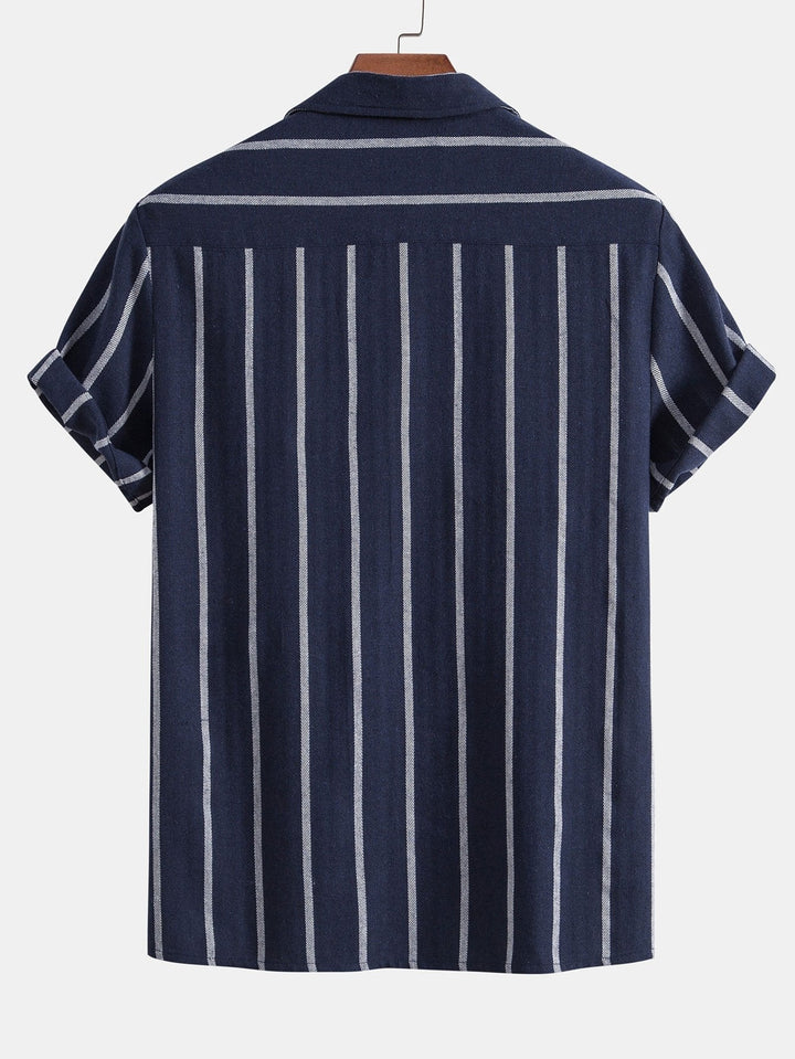 Ensemble d'été homme avec Chemise Colorée et Short à Séchage Rapide - Tissu Léger et Respirant, Idéal pour Activités Estivales-4
