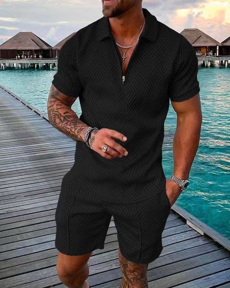 Ensemble de Vêtements pour Hommes Confortables et Élégants - Tailles S à 3XL, Idéal pour Toutes les Occasions-1
