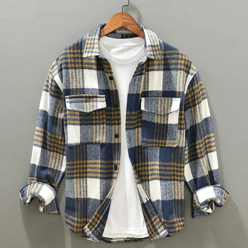 Chemise en Flanelle à Carreaux Douce et Chaleureuse pour Homme et Femme - Confort Optimal, Disponible en Plusieurs Tailles-1