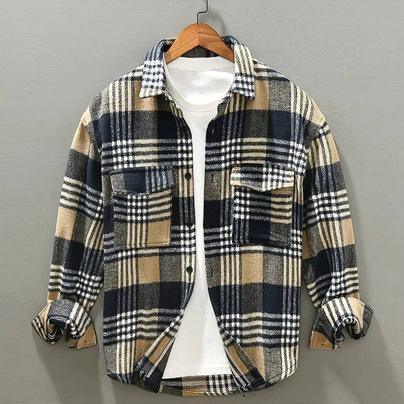 Chemise en Flanelle à Carreaux Douce et Chaleureuse pour Homme et Femme - Confort Optimal, Disponible en Plusieurs Tailles-2