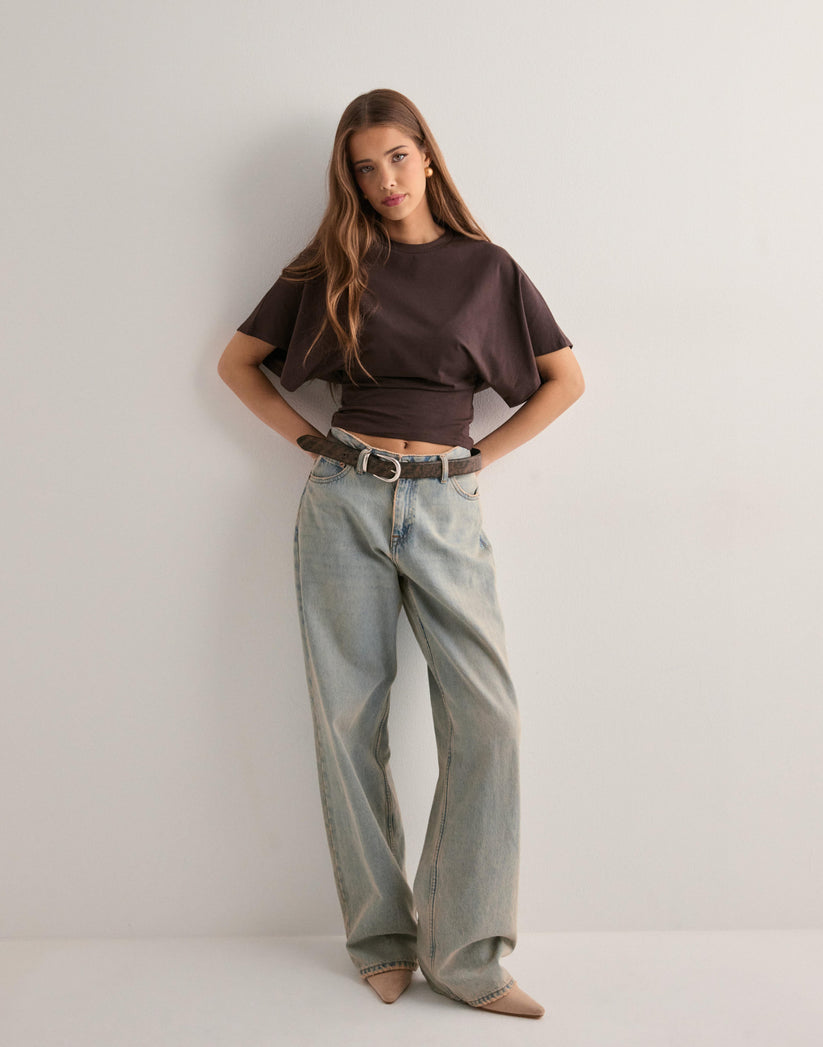 Tee Shirt Femme à Manches Larges, Tissu Doux et Respirant – Confort Élégant en Noir et Rose, Tailles S à XL-4