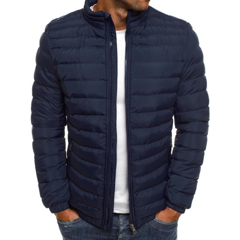 Variant image for Veste Homme Rembourrée Décontractée à Manches Longues en Polyester – Confortable et Pratique-13