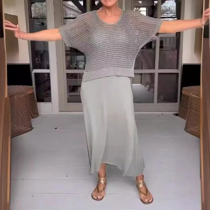 Ensemble Tailleur Femme Élégant en Deux Pièces en Viscose – Chic et Confortable pour Toutes les Occasions-3